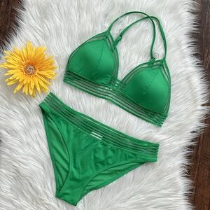 🏝️ H & M | Bikini | Green | Size L